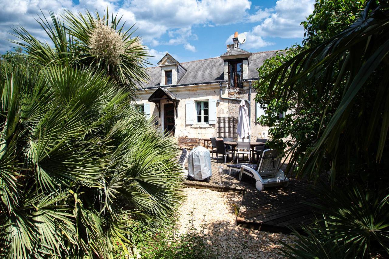 Roche-Loire Villa Le Thoureil Bagian luar foto